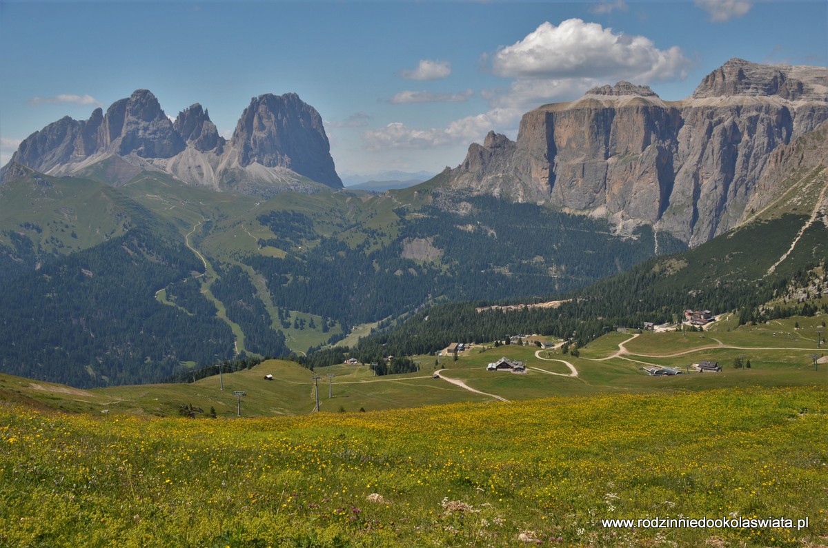 Dolomity z dziećmi szlaki