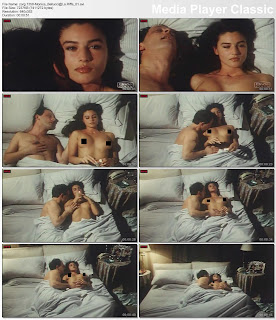 Video of young Monica Bellucci from movie La Riffa