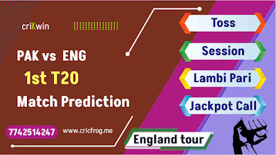 T20 ENG vs PAK 1st Today’s Match Prediction ball by ball