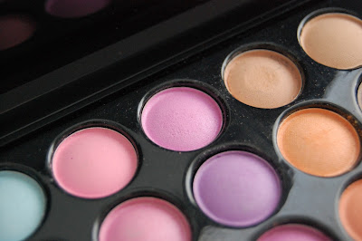 Pink eye shadow