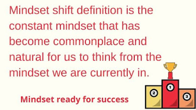 Mindset shift definition