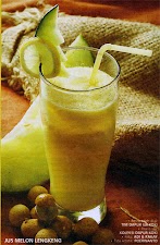 Jus Melon Lengkeng