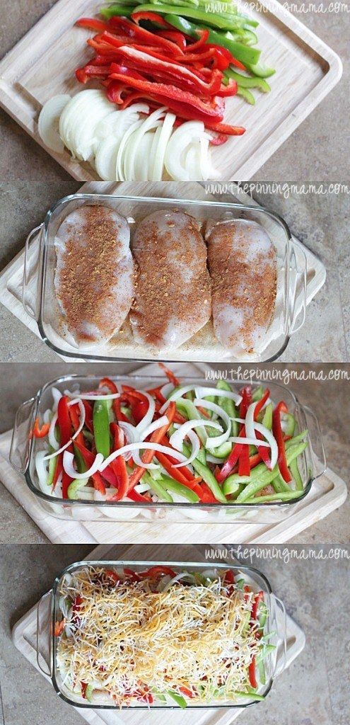 Easy Fajita Chicken Bake | 27 Five-Ingredient Dinners That Are Actually Good For You