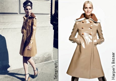 Prada fashion show at the last the cloak worn by top Palvin Barbara seems 
