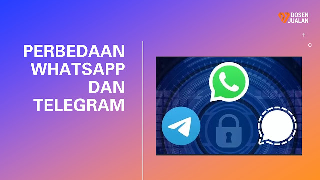 Perbedaan WhatasApp dengan Telegram