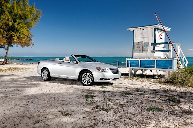 2012 chrysler 200 convertible front side view 2012 Chrysler 200 Convertible