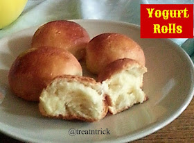 Yogurt Rolls Recipe @ treatntrick.blogspot.com