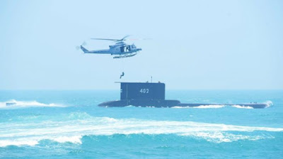 Foto Penampakan Armada Tempur TNI AL di Pantai Merak