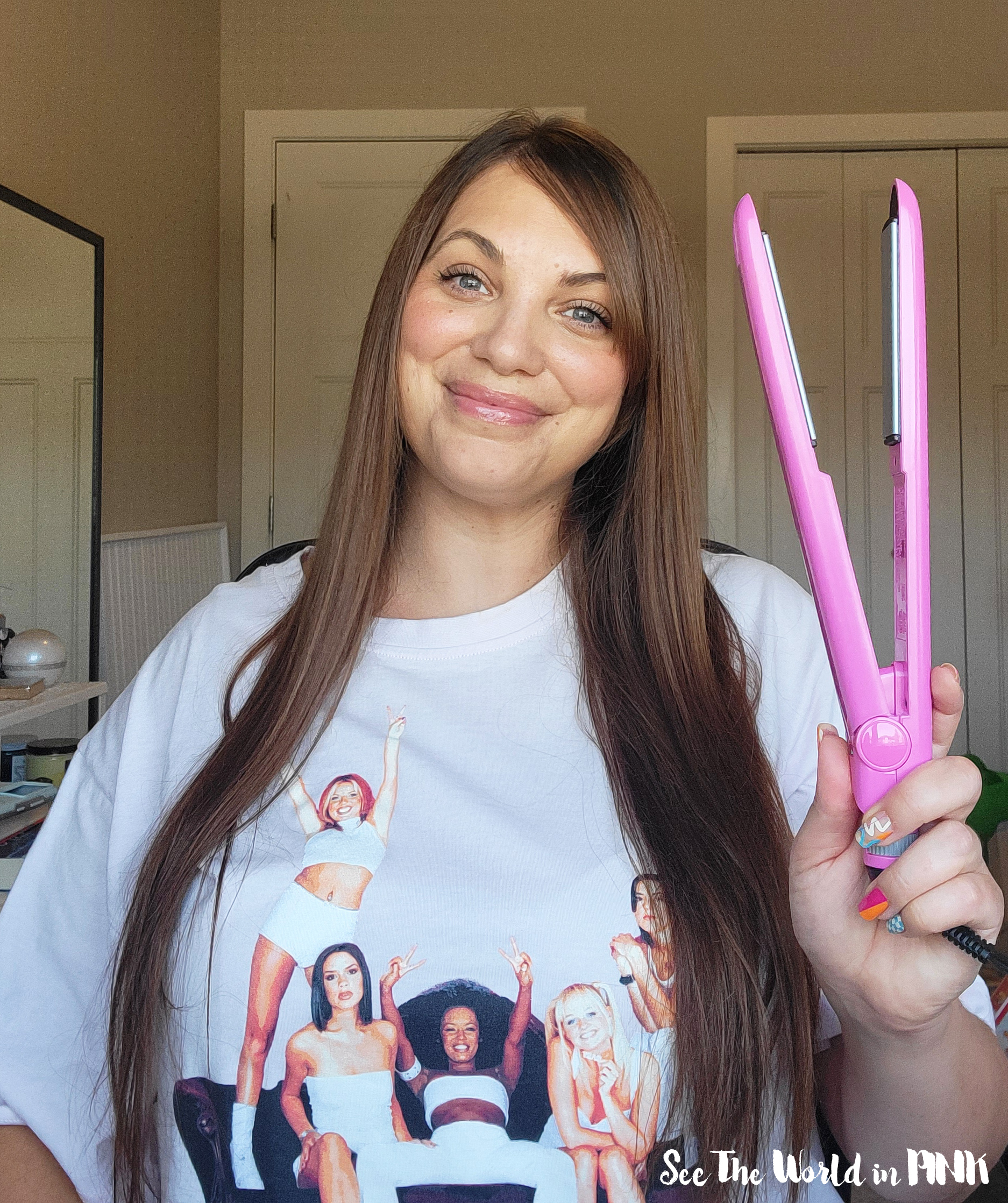 Getting My Barbie Hair On With Pink Conair Tools