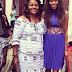 Ghanaian actress Yvonne Nelson shows off her mum