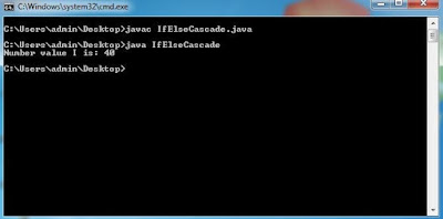 Cascading If-else control Structure-Javaform