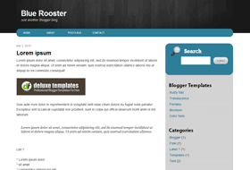 Blue Rooster Templates for Blogger