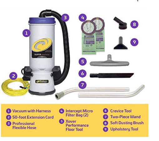 Best Commercial – ProTeam Commercial Backpack Vacuum