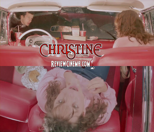 <img src="Christine.jpg" alt="Christine Leigh hampir tewas tersedak dan terkunci di dalam Christine">