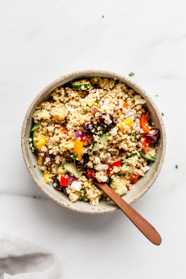 Mediterranean Quinoa Salad