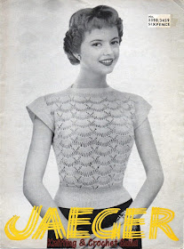 1950s vintage knitting pattern