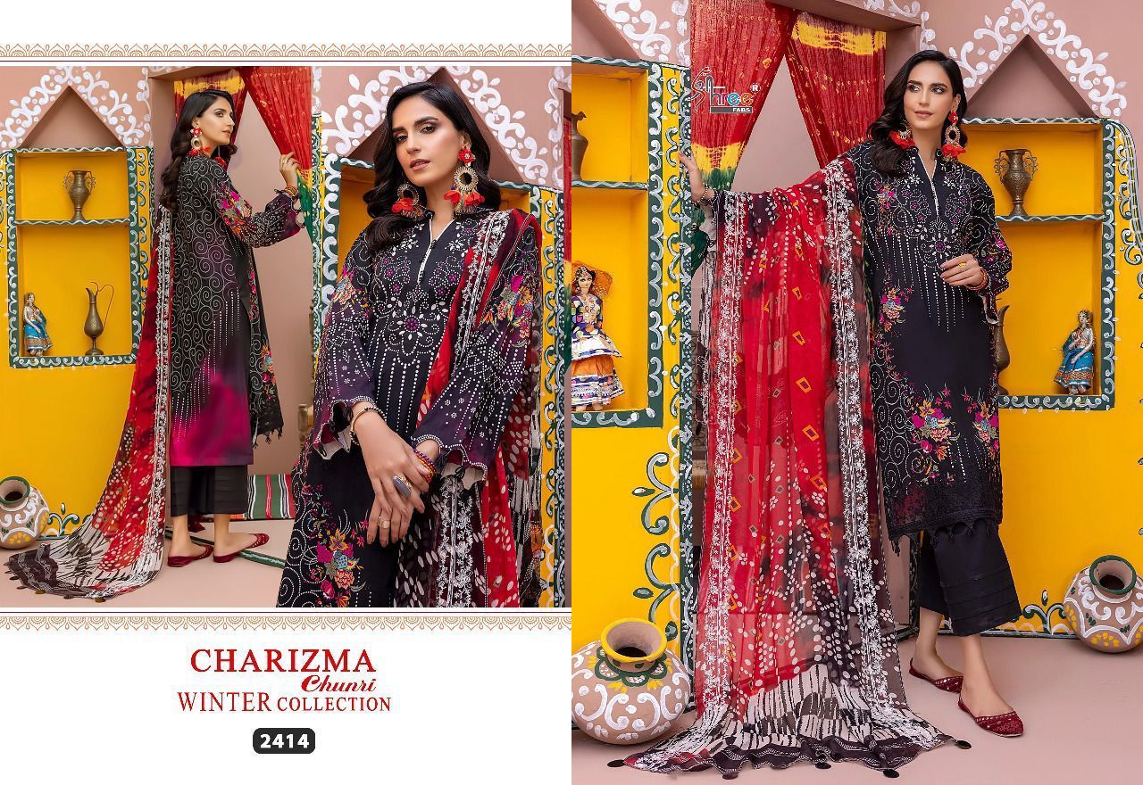 Charizma Chunri Winter Collection Shree Fabs Pakistani Salwar Suits Manufacturer Wholesaler