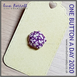 Day 237 : Dappled - One Button a Day 2020 by Gina Barrett