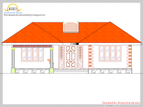 small budget house plan - 109 Square meter (1170 Sqft) - October 2011
