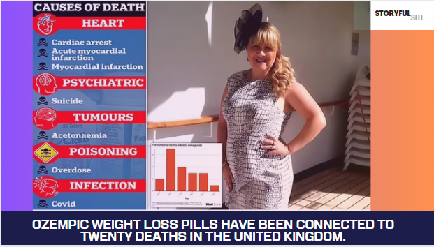 Ozempic weight loss pills have been connected to TWENTY deaths in the United Kingdom.