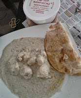 North Indian Home delivery food at Tollygunge Kudghat Bawarchi Reshmi Butter masala Lachcha Paratha