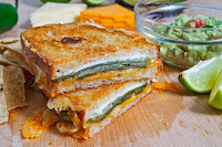 Jalapeno Popper Grilled Cheese Sandwich