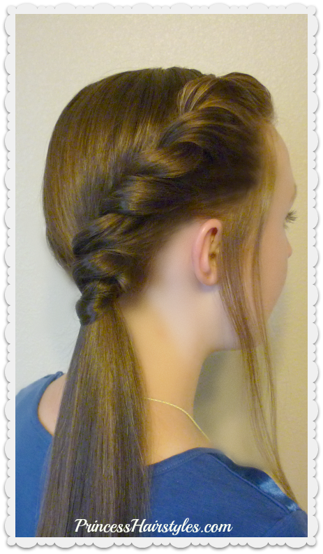 How To Do A Side Braid On Short Hair | Beauty | Poor Little It Girl