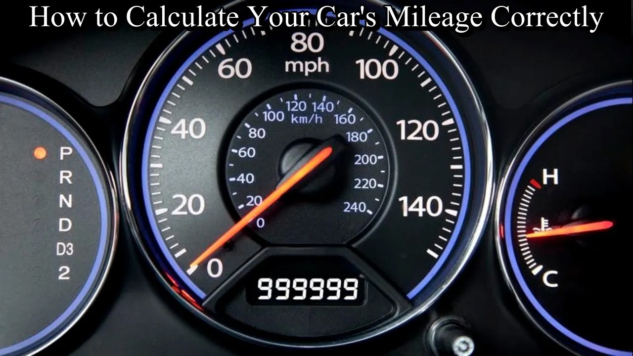 How to Calculate Your Car's Mileage Correctly