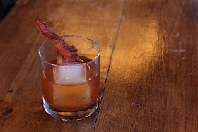 The Bacon Maple Cocktail at the Stack in New Haven