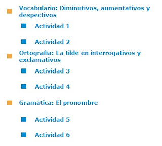  Diminutivos, tildes y pronombres