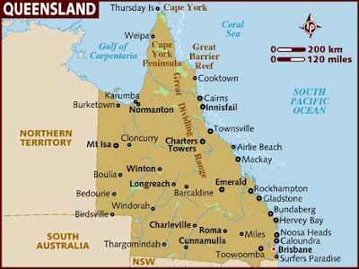 Queensland Regional Map