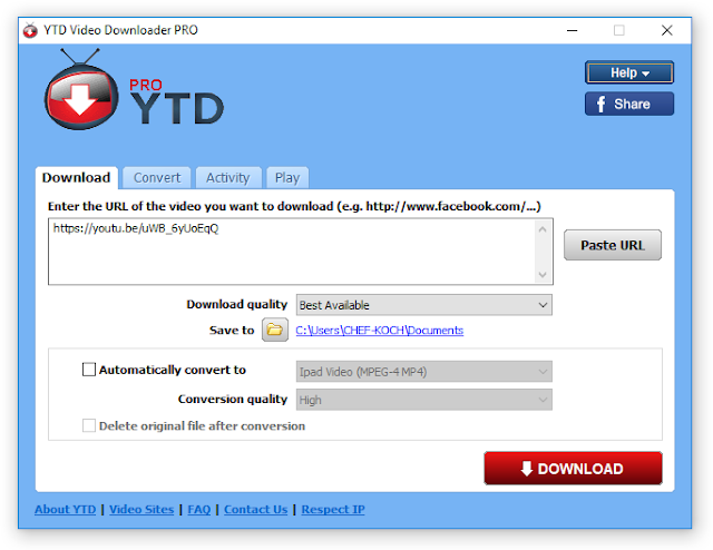 YouTube Video Downloader PC