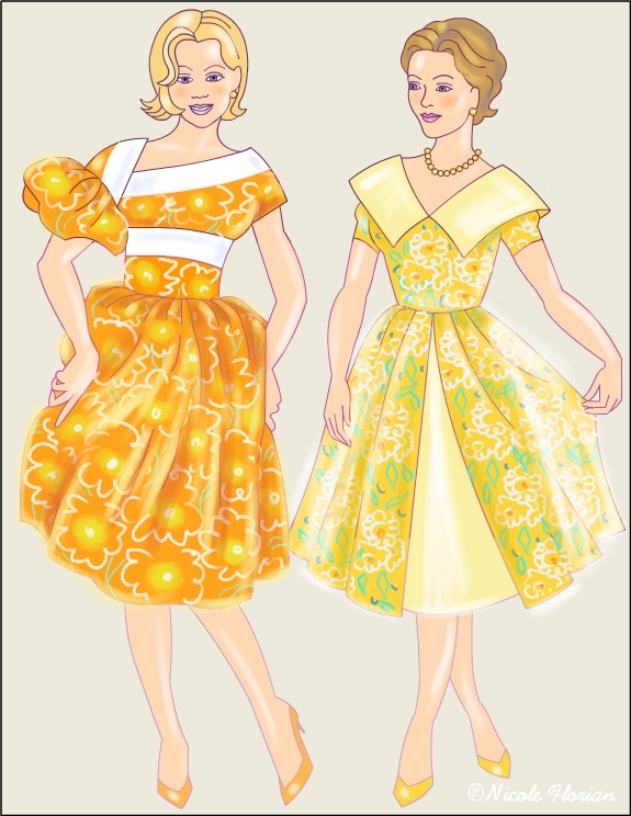 Vintage Fashion * Coloring pages title=