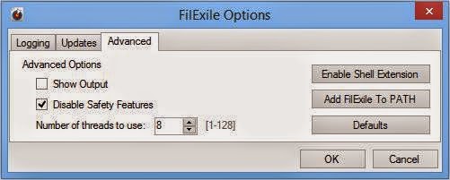 FilExile (Software Untuk Menghapus File / Folder Yang Tidak Dapat di Hapus)
