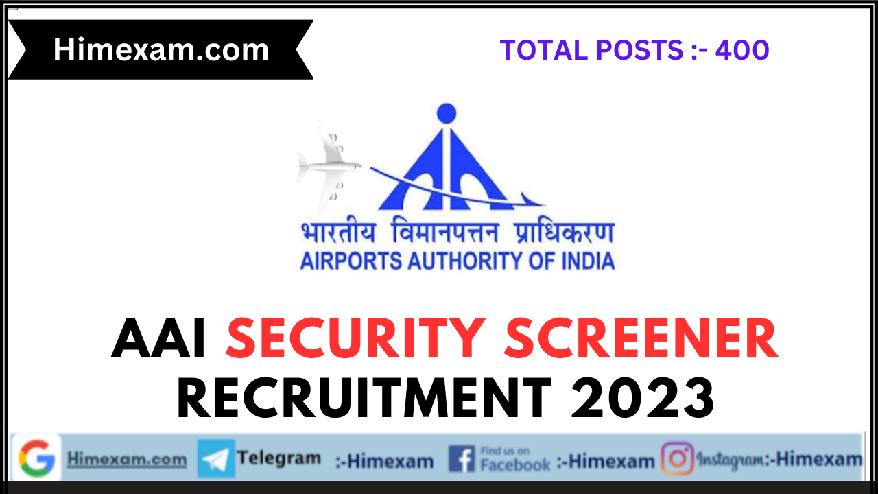 AAI Security Screener Recruitment 2023