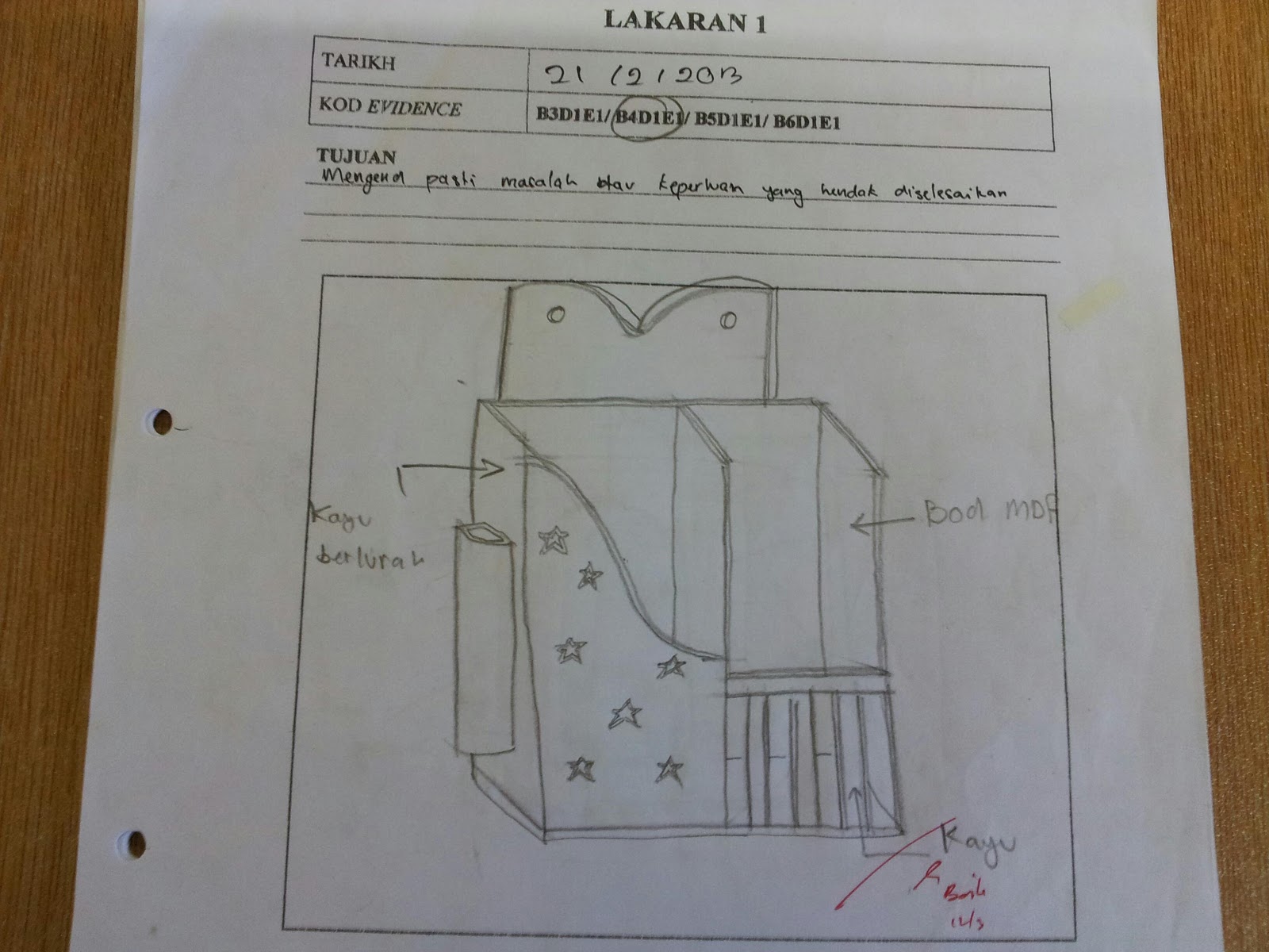 Contoh Buku Skrap Kemahiran Hidup - Police 11166