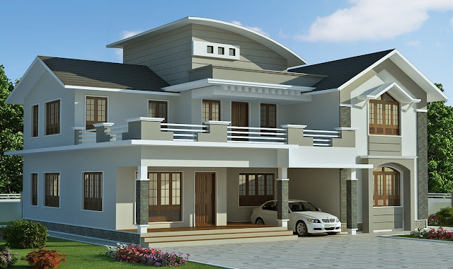 Gambar desain rumah eropa modern