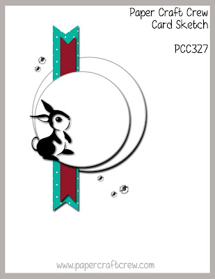 Paper Craft Crew Card Sketch Challenge Inspiration #PCC327