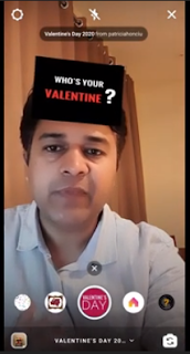 Who is your valentine filter | How To Get The Valentine instagram valentine's day 2020
