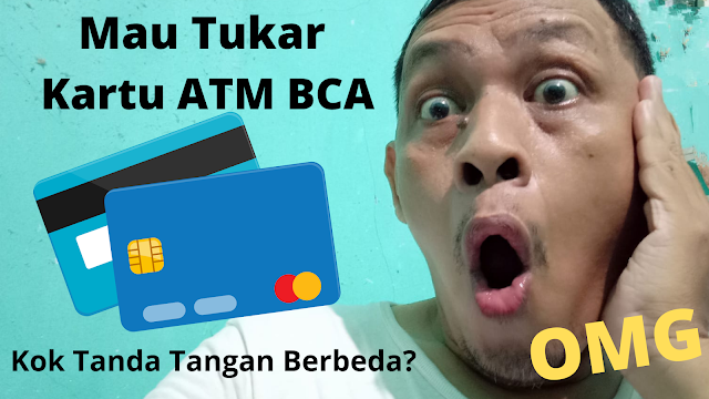 menukar atm bca dari strip hitam ke chip