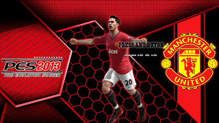 manchester united start screen pes 2013