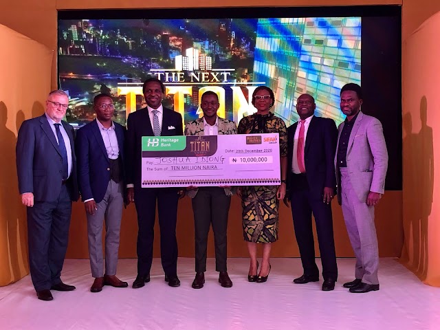 Heritage Bank Powers Palm Oil Entrepreneur With N10m In The Next Titan Season-7