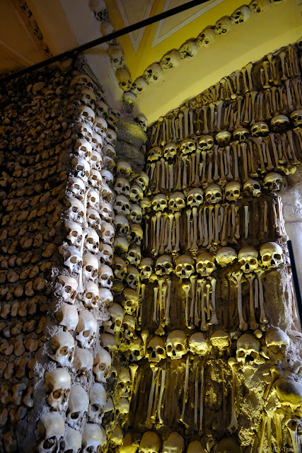 人骨堂, サン・フランシスコ教会, エヴォラ, ポルトガル, Capela dos Ossos, Bone Chapel, Évora, Portugal