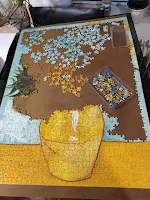 puzzle los girasoles