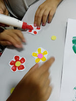 Lembrancinha para o dia das mães produzida pela criança