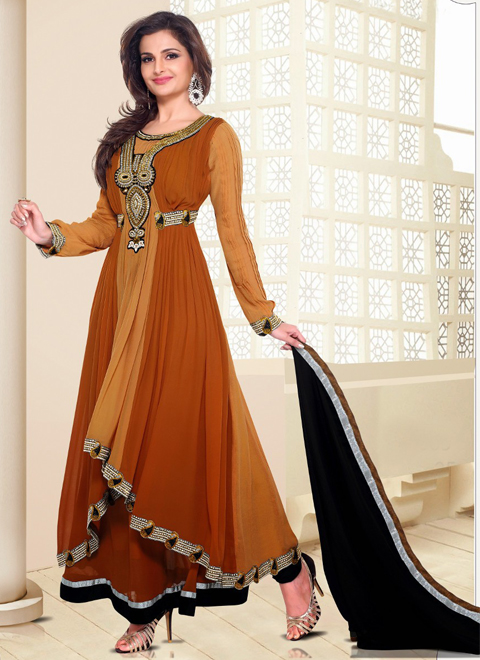 contoh baju gamis india modern