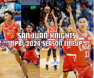 MPBL 2024 Season: San Juan Knights Lineup, Roster and Players