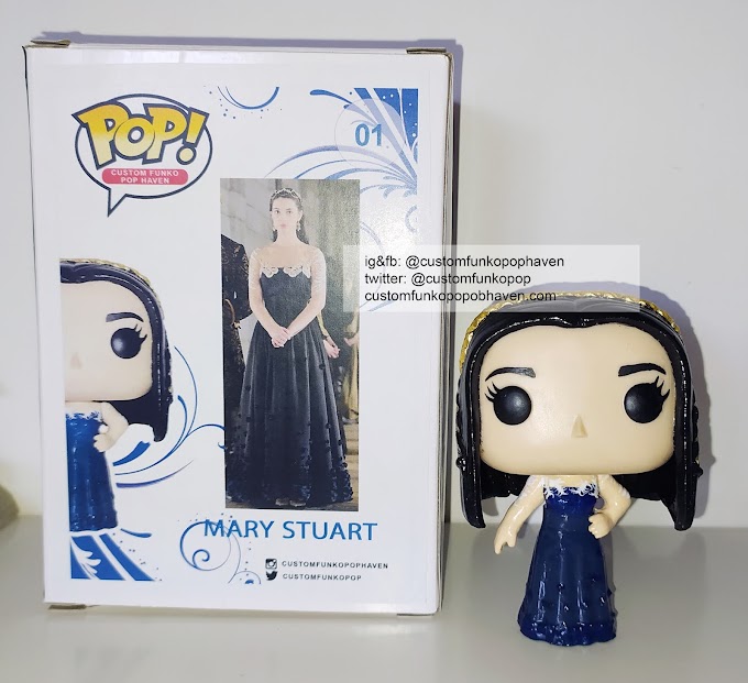 Reign Custom Funko Pop of Mary Stuart