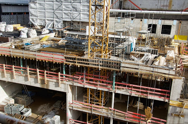 Baustelle Köln, Bühnen Sanierung, Oper, Entkernung und Rückbau, Offenbachplatz 1, 50667 Köln, 27.01.2014