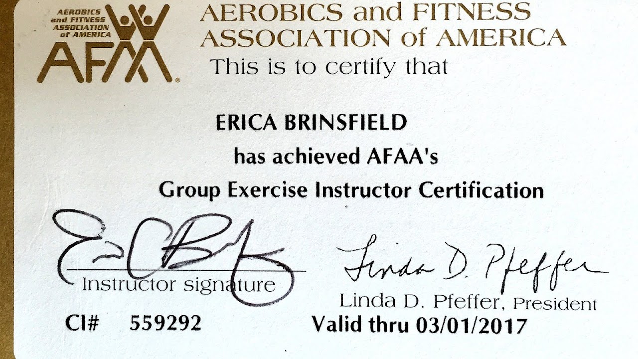 Aerobics and Fitness Association of America